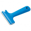 Grattoir bleu HANDY 8 cm avec lame acier carbone 0,20 mm
