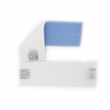 ZYP frange ultramicrofibre bleue pour vitres MICRORAPID ECOLABEL 28cm