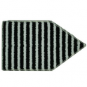 EXCENTR Pad Hard microfibre blanc-noir (30-50) (pièce)